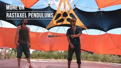 More on Rastaxel pendulums – Stromboli Poi Retreat Pendulums pt. II