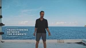 Transitions between the elements (with your arms)