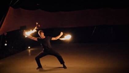 Stromboli Poi Retreat 2024 Fire Poi