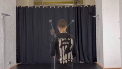 2 poi drills for backward weaves and messes | Level 2