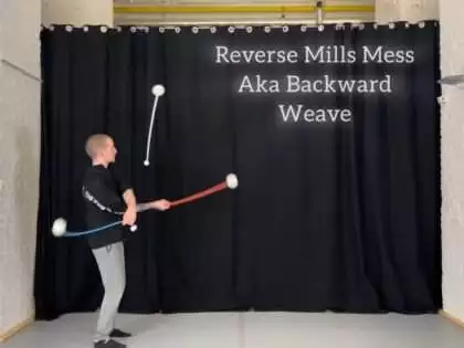 Time reverse Mills Mess aka Backward Weave | Level 8